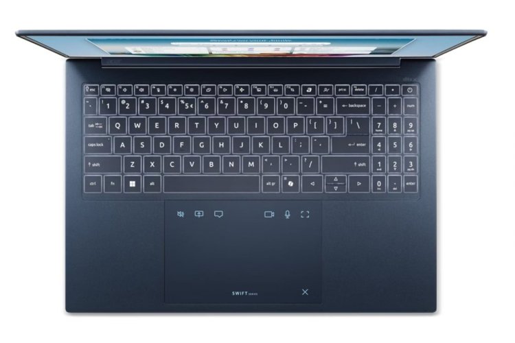 Acer Swift Edge 16 AI SFE16-I51-74HC / U7-355 / 16" / 2880x1800 / 16GB / 512GB /Intel in t/ W11H/ Blue /2R