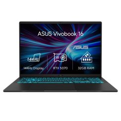 ASUS V16 / V3607VP-RP028W / 7-240H / 16" / WUXGA / 32GB / 1TB / RTX 5070 / W11H / Black / 2R