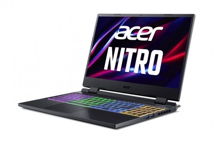 Acer NITRO 5, AN515-58, i5-12500H, 15,6",  QHD, 16GB, 512GB SSD, RTX 3060, W10 Pro Black