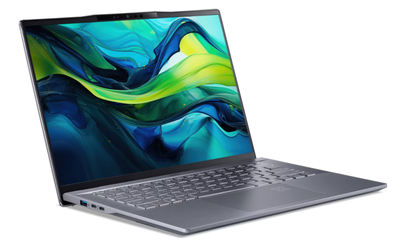 Acer Swift 14 Al (SF14-11-X6CS) Snapdragon X Plus X1P-64100 / 16GB / 1TB SSD / 14,5" WQXGA / Win11 Home / šedá