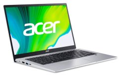 ACER Swift 1 (SF114-34-P64B) - 14" IPS FHD / Pentium® Silver N6000 / 8GB / 256SSD / UHD Graphics 615 / W11Home / Stříbrná