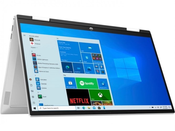 HP Pavilion x360 15-er1022nc / 15,6” IPS FHD AG touch / Core i5-1235U / 16GB / 512GB SSD / Iris Xe / ax / BT5.3 / 3y / WIN 11 Home / Natural