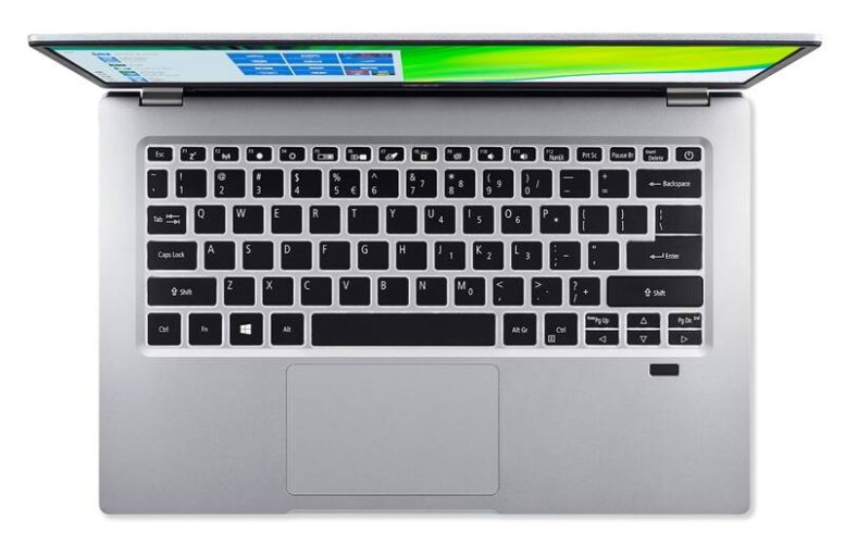 ACER Swift 1 (SF114-34-P64B) - 14" IPS FHD / Pentium® Silver N6000 / 8GB / 256SSD / UHD Graphics 615 / W11Home / Stříbrná