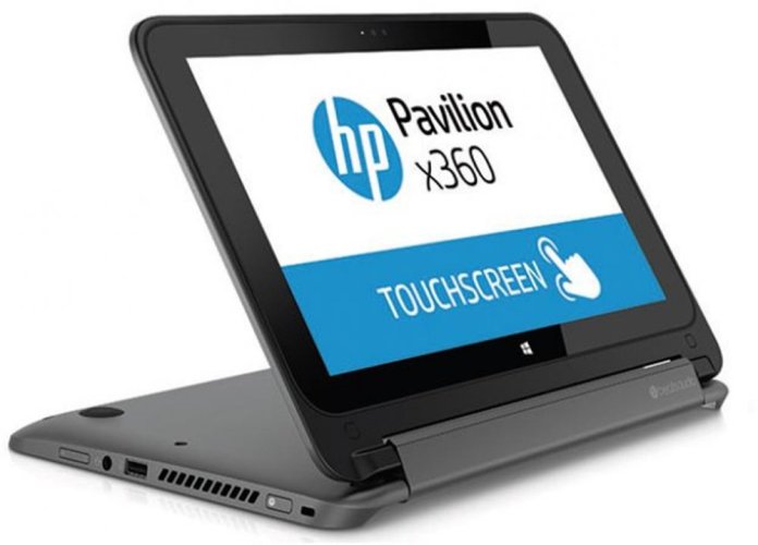 HP Pavilion x360 11-n010nc N3530 / 4GB / 128GB SSD / 11,6" HD / W11Home / Silver