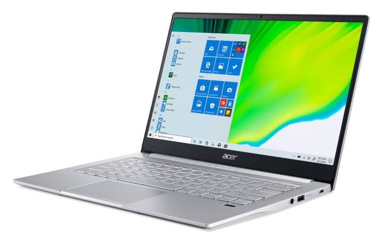 Acer Swift 3, Intel Core i3-1115G4, 8GB, 256GB SSD, 14” FHD IPS LED LCD,  W11 Home / stříbrná