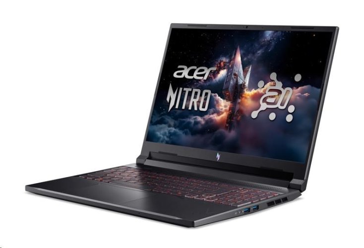Acer Nitro V 16 Al (ANV16-42-R0YY) Ryzen 5 240 / 16GB / 1TB SSD / RTX 5060 8GB / 16" WUXGA IPS 180 Hz / Win11 Home / černá
