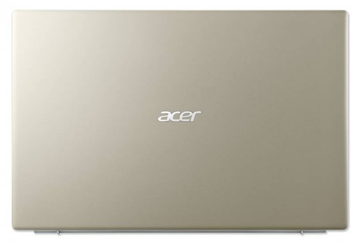 Acer Swift 1,  Pentium N6000, 8GB, 256GB SSD, 14” FHD IPS,W10 Home, zlatá