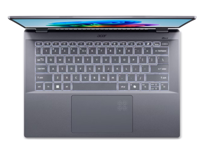 Acer Swift 14 Al (SF14-11-X6CS) Snapdragon X Plus X1P-64100 / 16GB / 1TB SSD / 14,5" WQXGA / Win11 Home / šedá